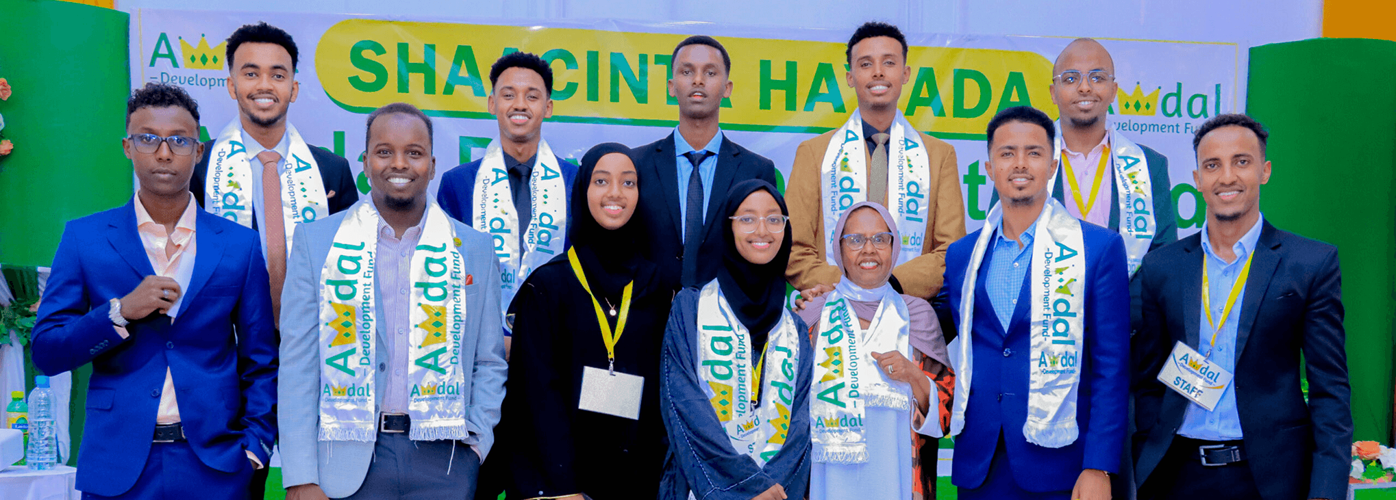 ADF volunteers and staff